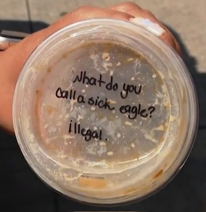 Starbucks Barista's Joke Sparks Outrage: Racism or Prank? —  Latina Starbucks incident, racist coffee cup controversy, Texas barista investigation