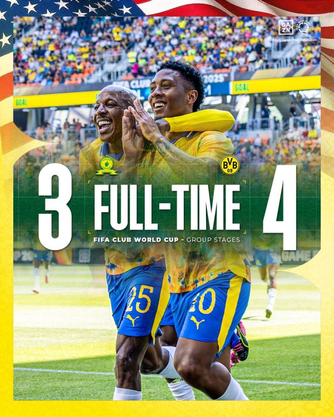 Sundowns' Heartbreaking Loss to Dortmund: A Thrilling Match to Remember, But Was it Fair? π₯π #Controversy #FinalWhistleBattle β Mamelodi Sundowns vs Borussia Dortmund match, Exciting soccer showdown, Intense sports competition