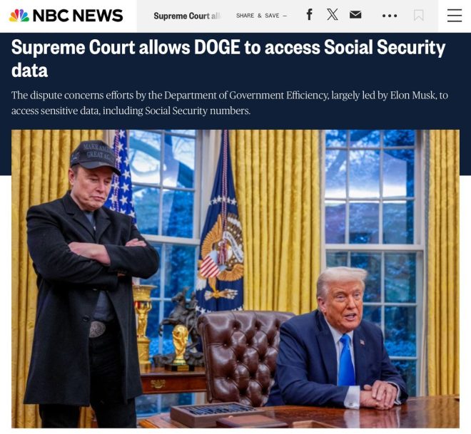 Supreme Court Shocker: DOGE Gains Access to SS Numbers! —  Good morning everyone, Supreme Court Dogecoin decision, Social Security number protection 2025