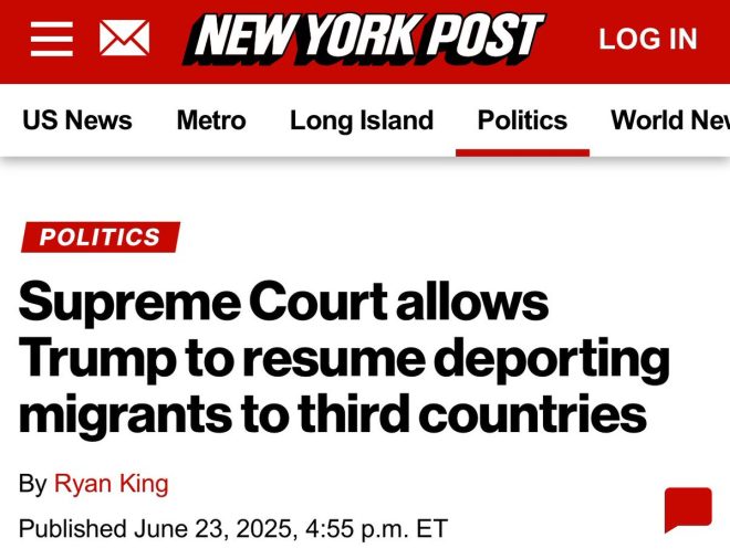 Supreme Court Shocker: Trump’s Deportation Plan Approved! — Supreme Court immigration ruling, Trump deportation policy 2025, criminal aliens third-party deportation