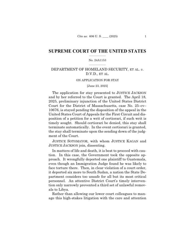Supreme Court Shocks Nation: Deportation Policy Reinstated! — Supreme Court immigration ruling, Trump deportation policy 2025, third country asylum decisions