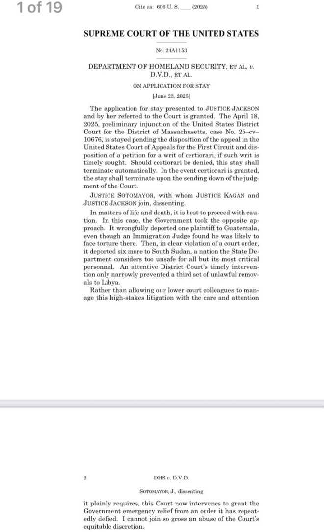 Supreme Court's Shocking Decision: Deportations Without Notice! — Supreme Court immigration ruling, Trump administration deportation policy, third country removal measures