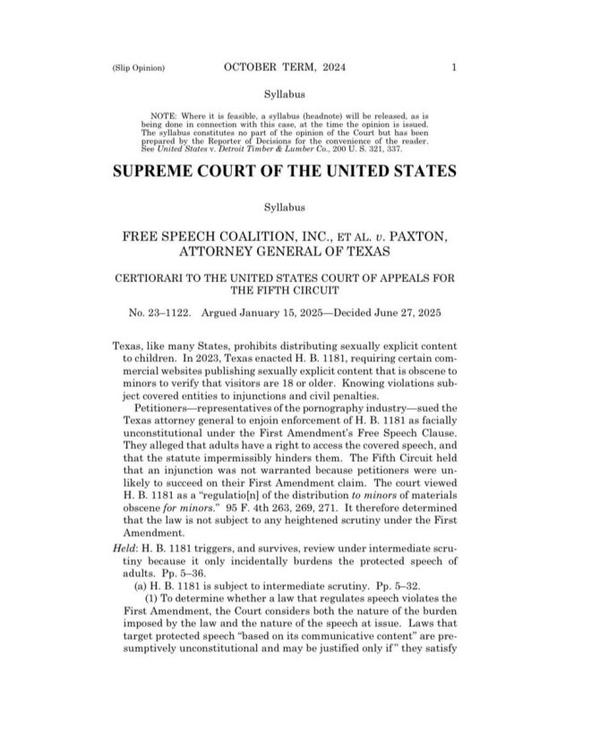 Supreme Court’s Shocking Ruling: Age Checks for P*rn! — Supreme Court Age Verification Ruling, Child Safety Online Legislation, Protect Minors from Adult Content