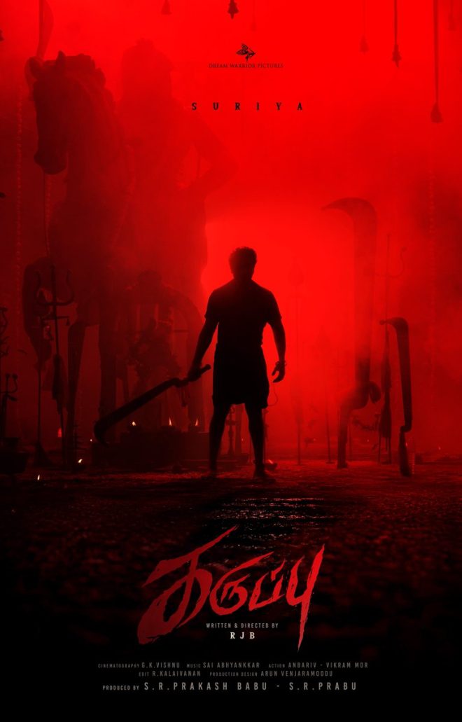 "Suriya's #Suriya45 Revealed: Controversial Title 'KARUPPU' Sparks Debate on Heart, Spirit, and Purpose! #கருப்பு #Karuppu💥" —
Suriya45 Karuppu movie title
RJ Balaji director birthday celebration
Trisha Suriya upcoming film announcement