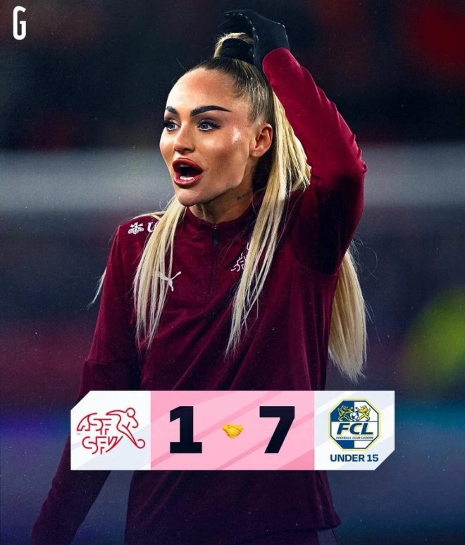 Switzerland Women’s Team Shocked in 7-1 Loss to U15 Boys! — Switzerland women's national team, friendly match results 2025, U15 football teams performance