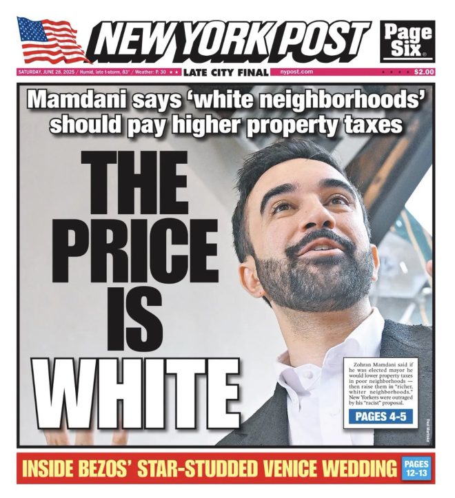 “THE PRICE IS WHITE: Race and Rage Ignite New York!” — Controversial Headlines, Racial Tension 2025, Media Manipulation