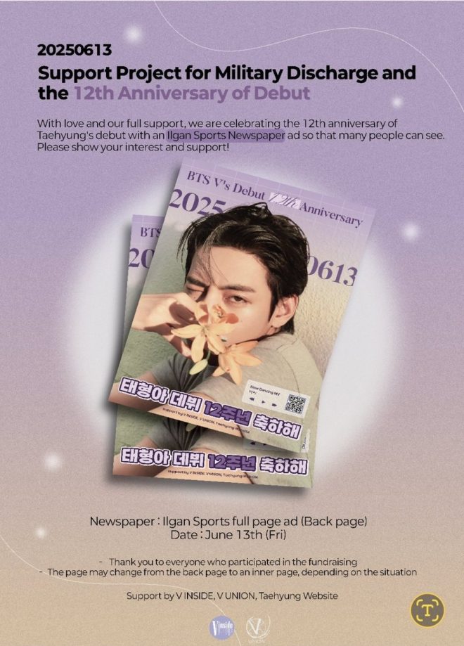 Taehyung's Discharge Sparks Controversy: Celebrate or Criticize? — celebrating Taehyung's debut anniversary, V Slow Dancing promotional campaign, Korean entertainment news 2025