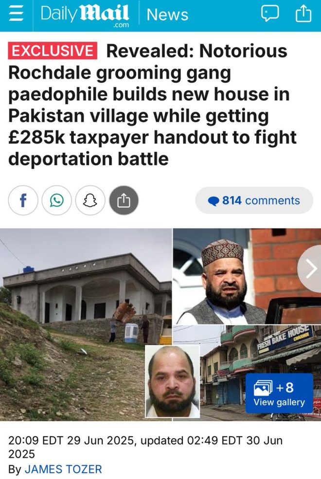 Taxpayer Funds Used to Shield Rochdale Rapist from Deportation! — Rochdale grooming scandal, taxpayer funding deportation loophole, Qari Abdul Rauf legal battle