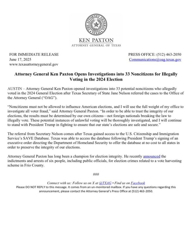 Texas Launches 33 Investigations into Noncitizen Voting! —  illegal voting in Texas, noncitizen election fraud, voter integrity investigations 2025