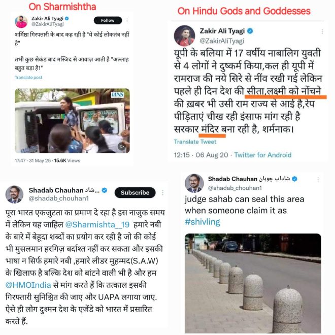 The Shocking Hypocrisy: AIMIM Leader and Journalist Demand Arrest for Religious Sentiments, Despite Insensitive Remarks on Rape Cases! #Controversy #BreakingNews — Shadab Chauhan controversy, Zakir Ali Tyagi journalist, Sharmishtha Panoli arrest sought