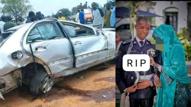 Tragic Death: SP Mustapha Garba Dies in Car Crash Before Wedding
Accident Claims Three Lives, Bodies Released for Burial
Bauchi Police Command Mourns Loss of Their Own