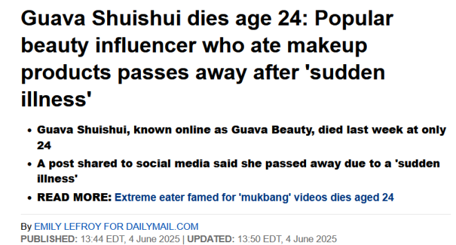 Tragic Death at 24: Young Life Cut Short by Sudden Illness
