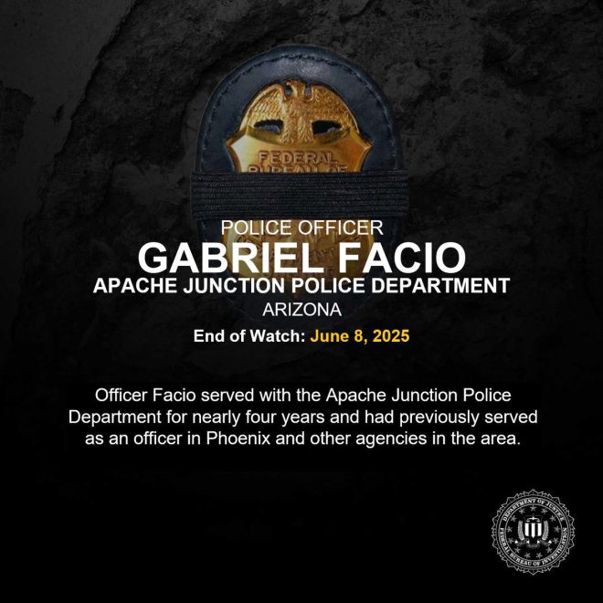 Tragic Death of Officer Facio Sparks Heated Debate! — In Memoriam Police Officer, Fallen Officer Tribute Arizona, Honor Police Service 2025