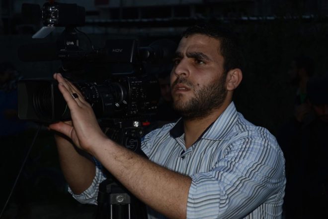 "Tragic Loss: Palestinian Journalist Amin Hamdan and Family Killed in Israeli Bombing" — Palestinian journalist tragedy, Gaza bombing victims, Amin Hamdan family killed