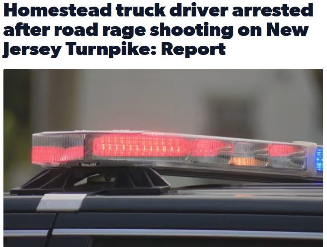 Trucker Arrested: Shocking Road Rage Shooting on Turnpike! — road rage incident New Jersey, truck driver arrest news 2025, highway shooting update