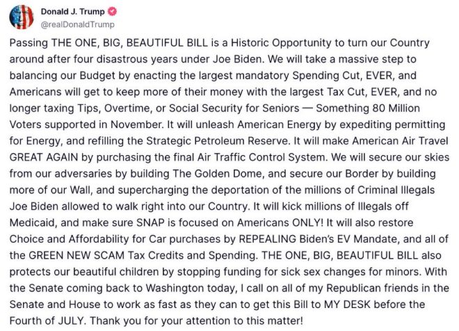 Trump Demands GOP Deliver "Big Beautiful Bill" by July 4th! — Trump's July 4th Deadline, Republican Legislation Push 2025, Beautiful Bill Initiative