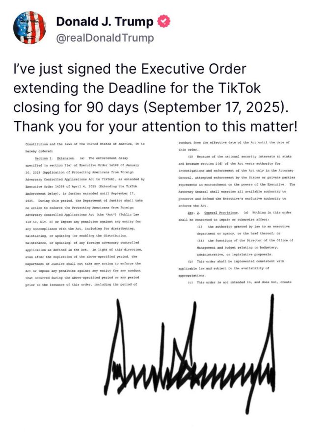 Trump Extends TikTok Deadline: What’s His Hidden Agenda? — Executive Order TikTok extension, Trump TikTok deadline news, social media regulation 2025