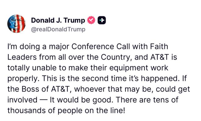 Trump Rages at AT&T: Faith Leaders Left in the Dark! — Trump AT&T controversy, major conference call issues, faith leaders communication breakdown