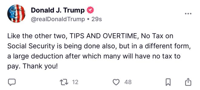 Trump Shocks Nation: No More Taxes on Social Security Payments! — Tax Relief Announcement, Social Security Benefits Update 2025, Economic Policy Changes