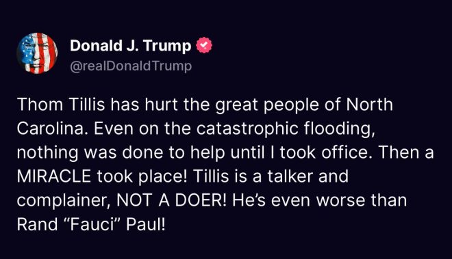 Trump Slams Tillis: NC Floods, Inaction, and Growing Outrage! — Trump Tillis controversy, North Carolina floods response, 2025 Tillis election challenge