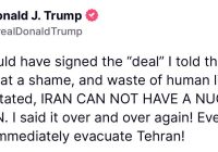 Trump Urges Immediate Tehran Evacuation: Why Now? —  Trump Tehran Evacuation Urgent News, US Troops Tehran Situation 2025, Immediate Evacuation Alert Tehran