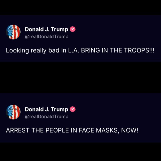 Trump Urges Troops to Arrest Mask-Wearers in LA! — Trump Deploys Troops Los Angeles, Insurrection Act 2025, Mask Mandate Controversy