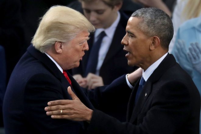 "Trump Warns Obama: Stay Out of Foreign Policy or Face Charges! Support Arresting Obama for Hatch Act Violations? A. Yes B. No." — Obama Hatch Act violation, Trump warning interference, foreign policy charges, arresting former president, support legal action, U.S. law enforcement, political interference consequences