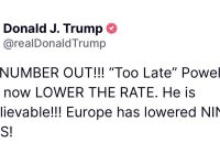 Trump vs. Powell: Rate Cuts or Economic Disaster? —  Trump criticizes Federal Reserve policies, Interest rate cuts 2025, Economic impact of Fed decisions
