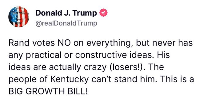 Trump vs. Rand Paul: The GOP Civil War Erupts! — Donald Trump political conflict, Rand Paul Republican tensions, Trump legislation challenges 2025