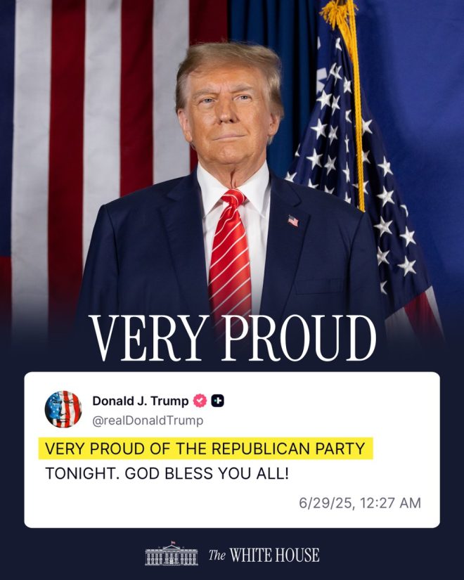 Trump's Bold Declaration: A Proud GOP or Dangerous Divide? — Republican Party pride, Trump speech highlights, God bless America 2025