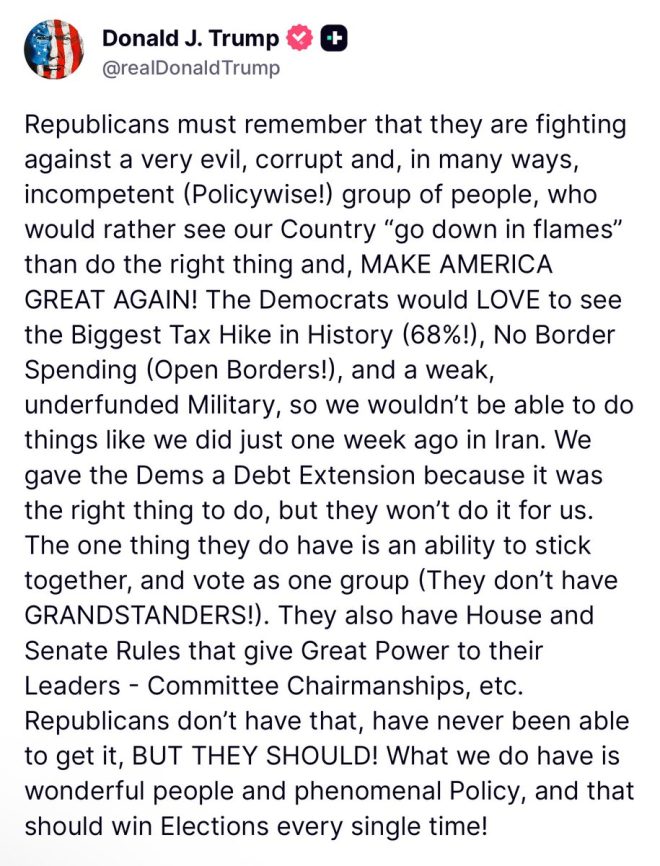 Trump's Bold Demand: Are Republicans Ready to Listen? — Trump's urgent message for Republicans, Republican Party updates 2025, must-read Trump statement