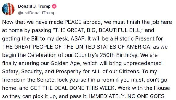 Trump's Bold Demand Sparks Chaos: Mass Arrests Imminent! — Trump Congress ultimatum, July 4 political crisis, mass arrests legislation 2025