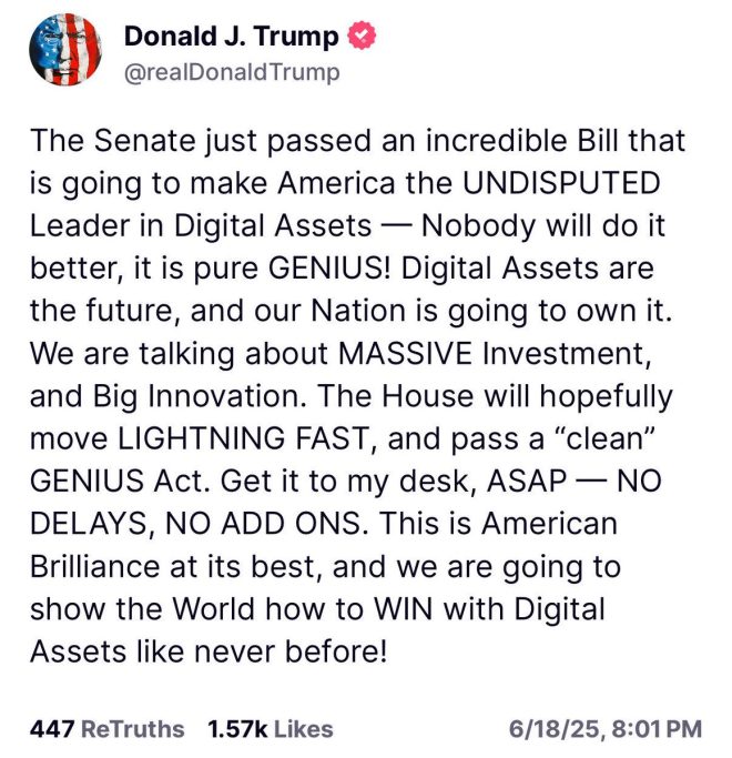 Trump's Bold Move: Is America the New Crypto Capital? — Thank you Donald Trump crypto capital, USA cryptocurrency promise 2025, Trump crypto revolution 2025