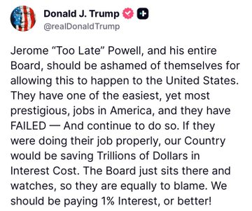 Trump's Bold Note to Powell: 'You're Costing Us Billions!' — Trump Fed Rate Criticism, Handwritten Note from Trump, Economic Impact of Fed Policy