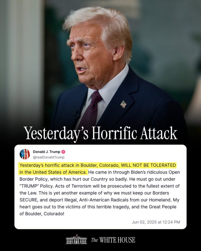 Trump’s Bold Stand: Will Boulder Attack Spark National Debate? — Boulder Colorado tragedy, United States violence response, support for attack victims