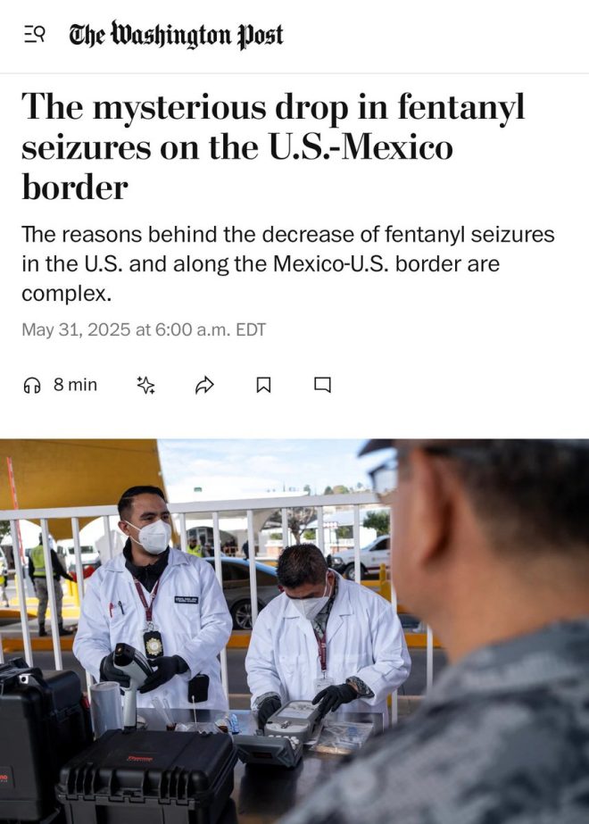 Trump's Border Policies Cut Fentanyl: Media in a Frenzy! — Trump media bias, border security success, fentanyl crisis reduction