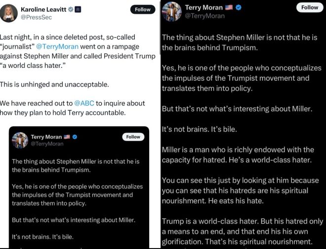 Trump's Press Sec Demands Accountability for Truthful Journalist! — Trump Press Secretary accountability, media freedom controversy, Stephen Miller truth claims