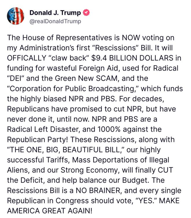 Trump's Shocking Call: Defund PBS & NPR Over DOGE! — Trump's Call to Action for Republicans, Defunding Public Broadcasting Debate 2025, House GOP Response to Trump’s Funding Cuts