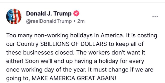 Trump's Shocking Call: Work Until You Die at 70? — Trump Truth Social updates, retirement age debate 2025, GOP tax break policies