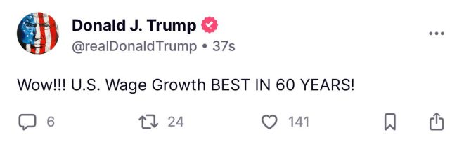 Trump's Shocking Claim: Is Wage Growth Really Historic? — Wage Increase Announcement, Trump Economic Update, Record Salary Growth 2025