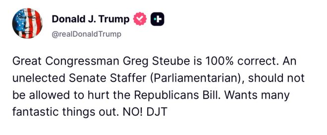 Trump's Shocking Demand: Parliamentarian Must Obey! — Trump agenda 2025, Senate parliamentarian decision, Thune legislative strategy