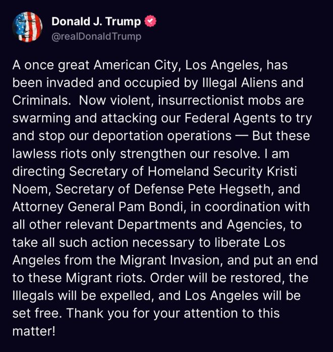 Trump's Shocking Order: Los Angeles to be "Liberated"! — Trump Immigration Policy 2025, National Guard Deployment California, Los Angeles Border Security Initiatives