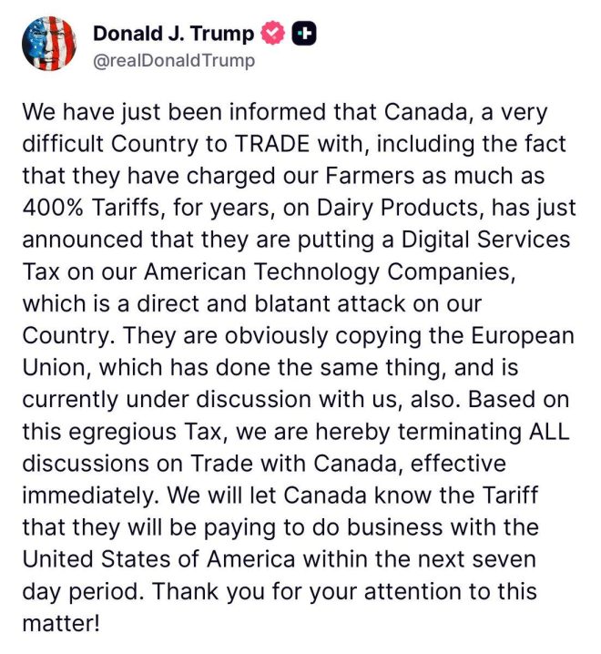 Trump's Tariff Threat: Is Canada Ready for Economic War? — trade tensions 2025, U.S. Canada economic relations, Digital Services Tax impact