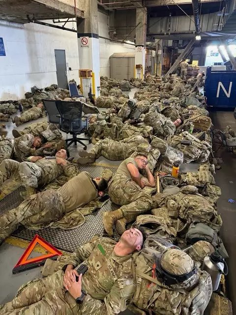 "Trump's Troops Forced to Sleep on Floor Without Basic Necessities - Who's Really Disrespecting Our Military?" — troops sleeping conditions, disrespectful treatment of soldiers, inadequate provisions for military personnel