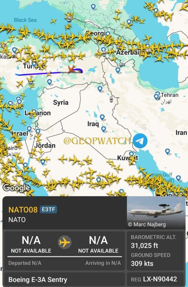 Turkey's NATO AWACS: Targeting Iran for Israel? — NATO surveillance operations, Turkey military news, Israeli airspace monitoring