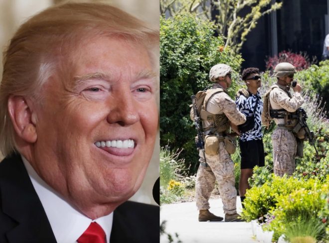 U.S. Marines Detain Army Vet: A Troubling New Era? — U.S. military law violations, Los Angeles civilian detainment, Army Veteran rights abuse