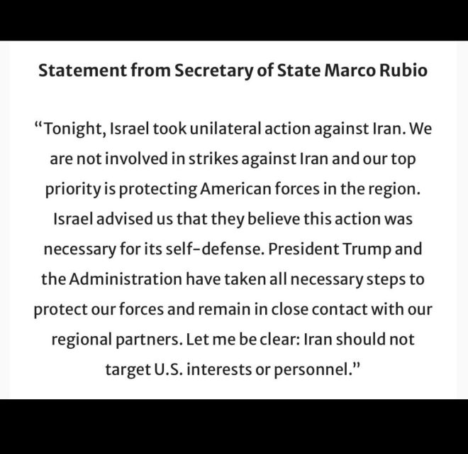 US Not Behind Israel's Strikes: Rubio's Shocking Claim! — US involvement in Israel Iran conflict, Marco Rubio statement on Iran strikes, Protect US troops from foreign conflicts
