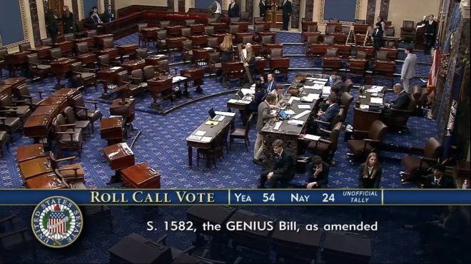 US Senate Passes Controversial GENIUS Act: Crypto's Future? — crypto legislation 2025, US Senate stablecoin vote, GENIUS Act impact