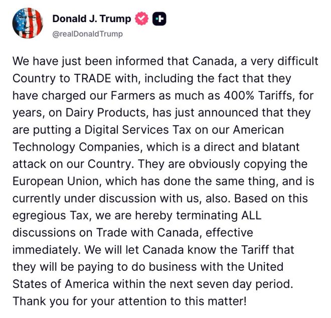 "US Shocks World: Cuts Off All Trade Talks with Canada - What Happened? #EconomicCrisis" — US-Canada trade dispute, Economy crisis, International trade breakdown