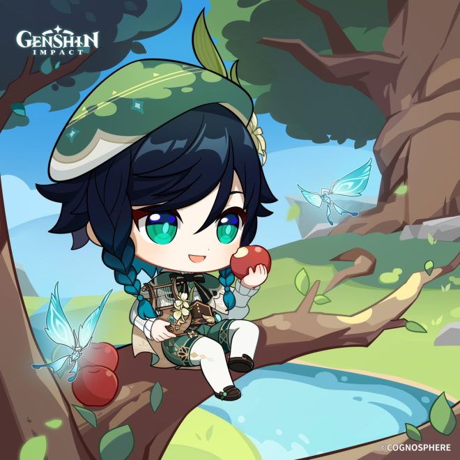 Venti Celebrates Birthday: Can Apples Solve Everything? — "Venti Birthday Celebration Ideas, Genshin Impact Character Festivities"